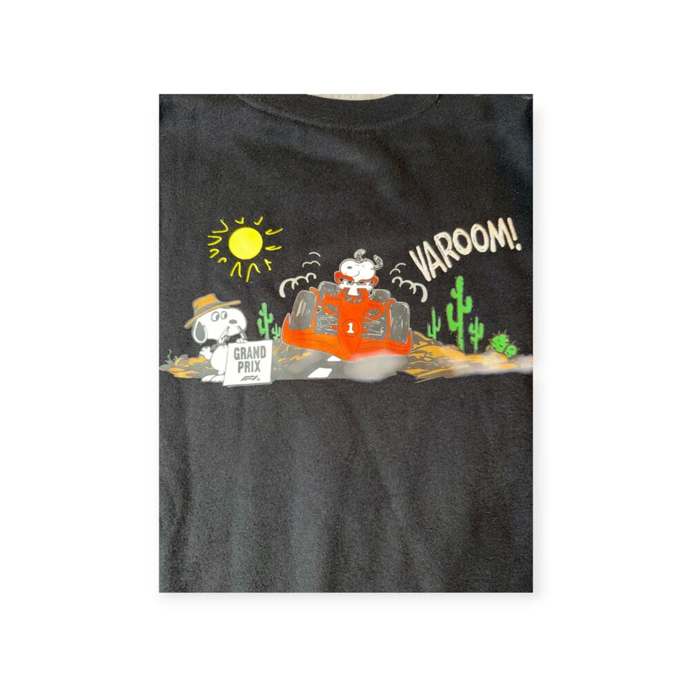 Formula 1 Las Vegas Grand Prix X Peanuts Crew Neck Sweatshirt, Men's Medoim - Picture 6 of 9